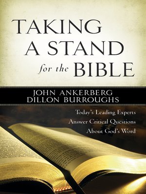 cover image of Taking a Stand for the Bible